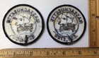 Lot Of 2 Massachusetts Mayflower Patch State Established 1788 Travel Souvenir