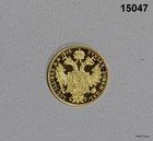Gold 1915 3 4g  11 06 Troy Oz  Pure Gold  Austria Gold Ducat Proof    15047