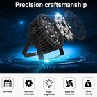 Shehds Led Stage Par Lights Led 18x18w Stage Lights Rgbwa uv 6in1 Wash strobe