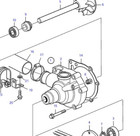 Volvo Penta Kad Kamd 32 43 44 300 Ad 31 41 Tamd Circulation Water Pump 23059414