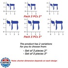  pack 3 Stickers  Chai Hebrew Life Sticker  Jewish Judaism Hanukkah Decor Gif