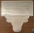 Michelob Ultra Beer Chicago Bulls Metal Tin Tacker Sign 24 X 24 - Nib