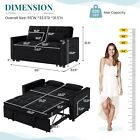 Modern Convertible Sofa Bed W  Pull Out Bed velvet Convertible Sleeper Sofa Bed