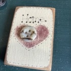 Vintage Sm Wooden    home Sweet Home     Sign Cottage Farm Camper Core