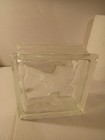 Retired New Pittsburgh Corning Decora Premier Glass Block 8 X 8 X 4 Wavy Brick