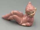1950s Mid Century Gilner Glossy Pink Pixie Ceramic Elf Vintage Mcm Figurine Lot
