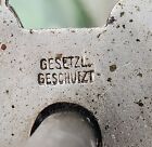 Antique German Industrial Machine Age Tantalus Decanter Lock Set   Rare Find