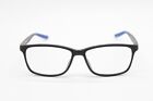 New Nike 7118 008 Black Blue Authentic Eyeglasses 55-14