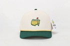 Masters Golf Rope Hat Retro Vintage Snapback Green Yellow Angc 2026