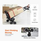 Stair Climbing Cart Heavy Duty Folding Hand Truck Dolly 460 Lbs 6 Wheels