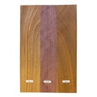 Sapele purpleheart Electric Guitar Body Blank 3pcs Glued 21 x14 x1-3 4  - Planed