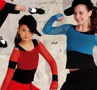 Black Matte Spandex Dance Tank Top Hiphop Classwear Unisex