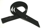 Tie Strap Cinch Double Ply Nylon Black With Punched Holes New Free Shipping