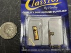 Dollhouse Miniature Hardware Brass Tarnished Door Knobs B240 1 12 Dollys Gallery