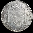 Mexico War Of Independence 8 Reales Ferdinand Vii 1821 Zs Rg Zacatecas Mint