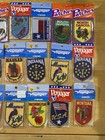 Voyager Travel Patch Lot Of 25 Nos Travel States Id Ca Tx Oh Made In Usa Patches