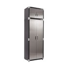 Seville Classics Ultrahd   2-piece Storage Cabinet Set  30  W X 18  D X 90 5  H 