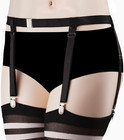 Women s Plus Size Thigh Garter Belts  Adjustable High Elastic Garter Belt And St