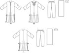 Tunic Caftan Pants Hat Sewing Pattern U-pick Size S-xxl Mccall s 4002 Oop New
