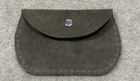 Velvet Deep 100  Handcrafted Genuine Suede Navy Blue Wallet And Cardholder