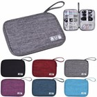 Electronics Accessories Organizer Travel Storage Hand Bag Cable Usb Drive Case