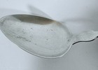 Antique 19th Century American Coin Silver Serving Spoon Monogrammed Estella