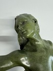 Very Large Art Nouveau Bronze Sculpture - Naked Lady - 77cm High - 18kg