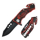 6 2 spring Open Assisted Tactical Folding Pocket Knife Edc Blade Tactical Tool