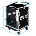 Proreck Rack Case With Slant Mixer Top  20 Inch Depth 14u  Plywood
