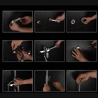 Us Chrome 8  Rainfall Wall Mount Shower Faucet Set Hand Shower Tub Mixer Tap