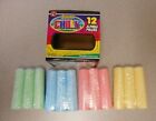 1 Pack Of 12 Sidewalk Chalk 4 Colors Jumbo Size New In Box   Sealed Usa Seller