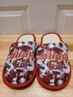 Women s Foco San Francisco 49ers Team Scuff Slide Slippers Large 9-10 Nwot