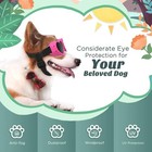 Small Dog Sunglasses Uv Protection Goggles Eye Wear Protection With Adjustable