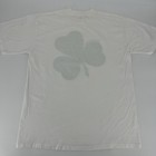 Vintage Y2k Irish Clover T-shirt - Mens Xl White Tee Euc - Lucky Hallmark Cards