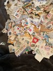 Over 1 Pound Worldwide Stamps On Paper-from-estate Collection  Random used