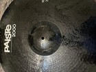 Paiste 2000 Ride Cymbal Color Sound Black Ride Some Paint Missing 20   