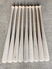 9 Craft Quality Ash Wood Blem Baseball Bats  free Shipping   32  