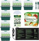 Seedfactor Plant Germination Trays Adjust Humidity Dome Seedtray Seedlingstarter