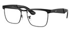 New Authentic Ray Ban Rx3875v Wayfarer Deluxe Eyeglasses Black 53-18-145 Display