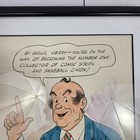 M s  Weiss Sheriff Finn Original Comic Art Watercolor Signed 12x11