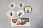 1950 s Vintage Coca Cola Sprite Boy Coaster Paper Advertising Ink Blotter Lot
