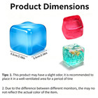 Nice Cube Stress Ball Squishy Sensory Fidget Decompression Toy Gifts