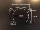 9  Inch Ford Big Ford Old-style 1 8 Axle Spacer Plates  Backing Plate Replacemet