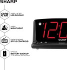 Led Digital Alarm Clock   simple Operation - Easy To See Large Numbers Night Light