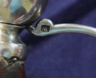 French Indian War Revolutionary War Silver Hilt Sword Maker Marked  C 1760