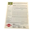 1991 Kuhn Gf Gyrotedders Dealer Advertising Sales Promotional Brochure