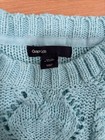 Gap Kids Cable Knit Sweater Infinity Blue Size Xs  4-5  Very Soft_g004
