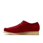 Clarks Originals Mens Wallabee Moccasin Red Suede Casual  Shoes