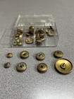 Lot Of 33 Antique Bronze   Metal Buttons