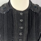 Szeki Hungarian Transylvanian Handmade Traditional Folk Jacket With Peplum Xs